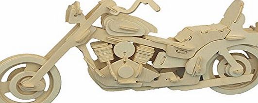Unbranded Harley-Davidson - Woodcraft Construction Kit- Quay