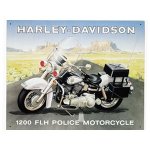 Harley Police tribute plaque