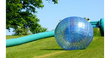 An exciting jaunt, this Harness Zorbing experience will be the ride of your life! You will be sent whizzing down a hill in glorious countryside just outside Nottingham whilst being securely strapped in to the safety harness of a 12 foot inflatable Zo