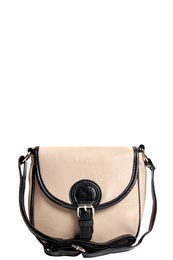 Unbranded Harriett Contrast Trimmed Cross Body Pouch Bag