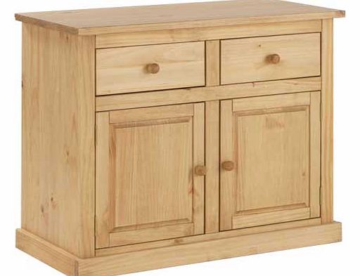 Part of the Harrington range. this 2 door sideboard features 2 drawers and cupboard space providing generous storage to help keep clutter to a minimum. Both simple and practical. with its traditional light solid pine wood. this will fit well in the h