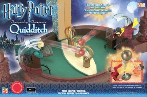 Harry Potter Championship Quidditch Game, Mattel toy / game