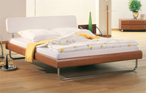 Hasena- The Lugo- 4ft 6 Double Wooden Bedstead