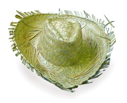 Hat - Beachcomber - Woven palm fronds