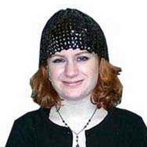 Unbranded HAT CLOCHE SEQUIN BLACK