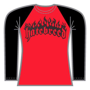 Hatebreed - Flaming Logo T-Shirt