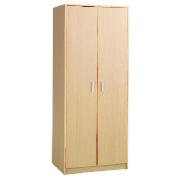 Unbranded Hatton Beech Effect 2 Door Wardrobe