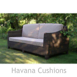 Havana 3 Seater Cushion - Specially made from acrylic our garden furniture cushions are