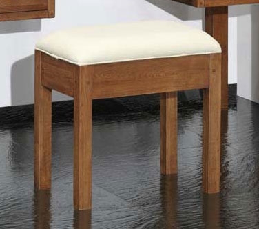 Unbranded Havana Oak Dressing Table Stool - Dark