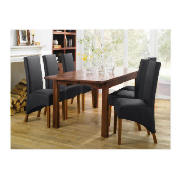 Unbranded Haveli Extending Table And Six Monterosso Chairs