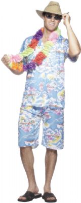 This Shirt and Shorts Set is Perfect For Any Beach Party Chest 42-44`` / 106-111cms Waist 30-36`` /