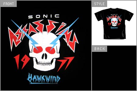 Unbranded Hawkwind (Sonic Assassins) T-shirt phd_PH5440