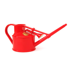 Water your houseplants in style with this beautifully designed indoor watering can. Made by Haws  it