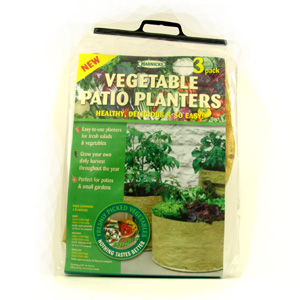 Unbranded Haxnicks Vegetable Patio Planter x 3