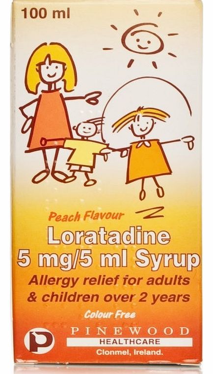 Unbranded Hayfever Relief 5mg/5ml Syrup For Children