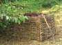 Hazel Compost Screen