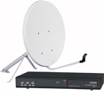 Unbranded HD Satellite Kit with USB Recording Facility (