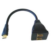 HDMI 24k Gold Plated Splitter (1 Input To 2