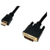 HDMI To DVI Video Cable DVI-D Gold Plated HD