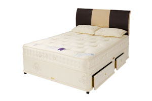 Healthbeds- The Backcare Memory 1700- 4FT 6 Divan Bed