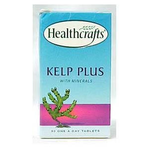 Healthcrafts One-a-day Kelp Plus Tablets - size: 30