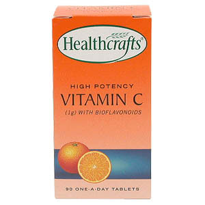 Healthcrafts Vitamin C High Potency 1G Tablets - size: 60