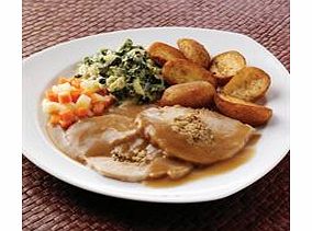 Unbranded Hearty Pork with Sage Stuffing