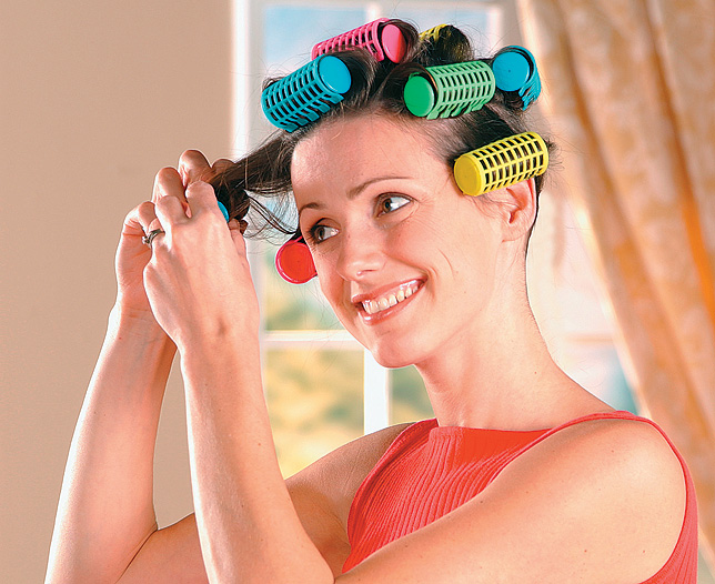 Unbranded Heat and Curl Microwave Rollers, set of 12