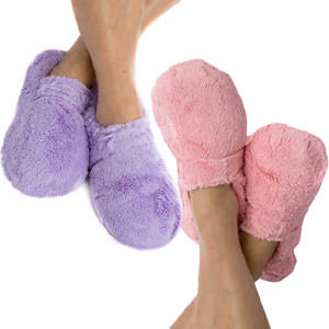Unbranded Heated Slippers - Microwavable Cozy Slippers