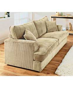 Unbranded Heathcliff Large Sofa - Cream