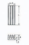Heatsink for 14/16-Pin ICs ( IC Htsk 14/16p 19mm )