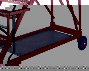 Unbranded Heavy duty mobile plywood shelf