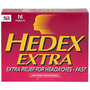 Hedex Extra Tablets - Size: 16