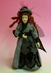 By Heidi Ott, this is an amazingly lovely victorian lady in outdoor dress with feathered hat