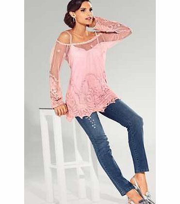 Unbranded Heine Chiffon Tunic