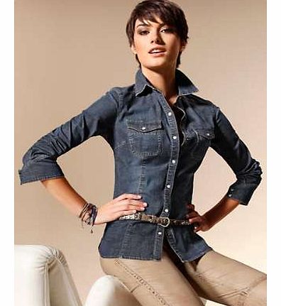Unbranded Heine Denim Blouse