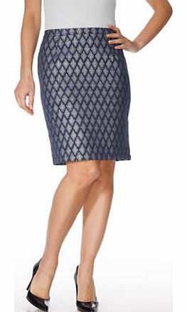 Unbranded Heine Jacquard Pencil Skirt