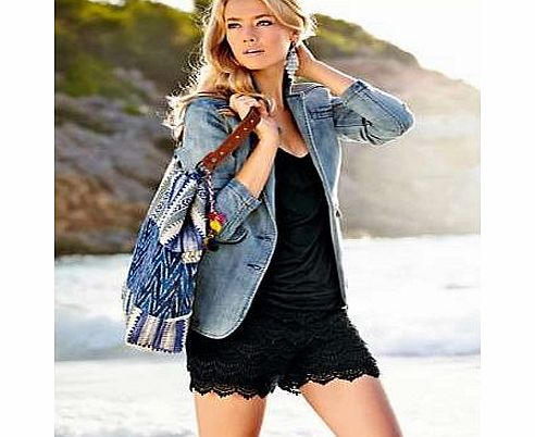 Unbranded Heine Lace Detailed Shorts