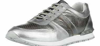 Soft leather, leisure trainers in a metallic finish with perforated detailing and a lace-up front. Heine Trainer Features: Upper/Sock: Leather Lining: Other materials Sole: Other materials Please make sure that you try your footwear on before returni