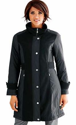 Unbranded Heine Patchwork Padded Coat