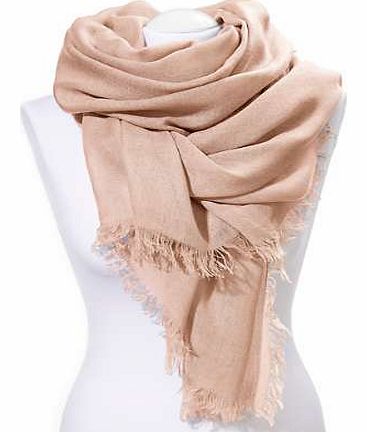 Soft feel scarf with fringe edges. Heine Scarf Features: Washable 100% Acrylic Size approx. 180 x 90 cm (71 x 36 ins)