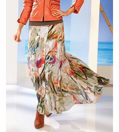 Unbranded Heine Print Maxi Skirt