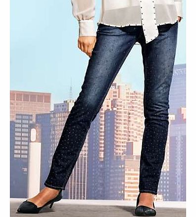 Unbranded Heine Stud Detailed Jeans