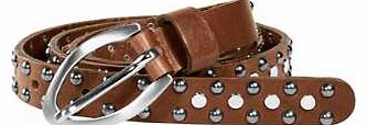 Unbranded Heine Studded Leather Belt