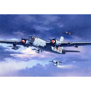 Unbranded Heinkel He 177 A-6 and HS 293 plastic kit 1:72