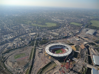 Unbranded Helicopter Tour Of The Olympic Village