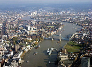 Enjoy a delightful passenger flight over the landmarks of London in a JetRanger helicopter or a