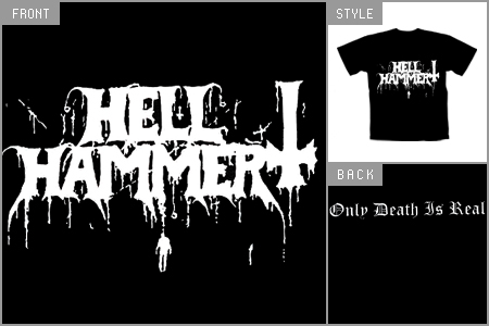 Unbranded Hellhammer (Logo) T-Shirt atm_HELL10TSBLOG