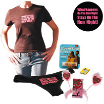 Unbranded HEN NIGHT 6 Girl Premium Pack