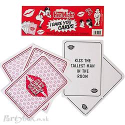 Hen Night dare cards